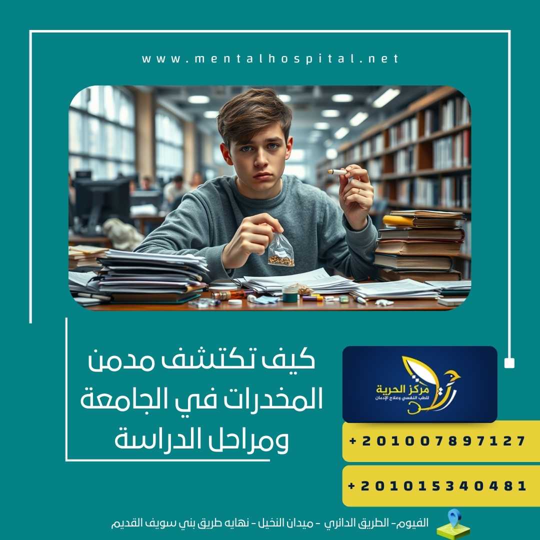 كيف تكتشف مدمن المخدرات في الجامعة ومراحل الدراسة